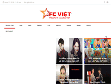 Tablet Screenshot of fcviet.com